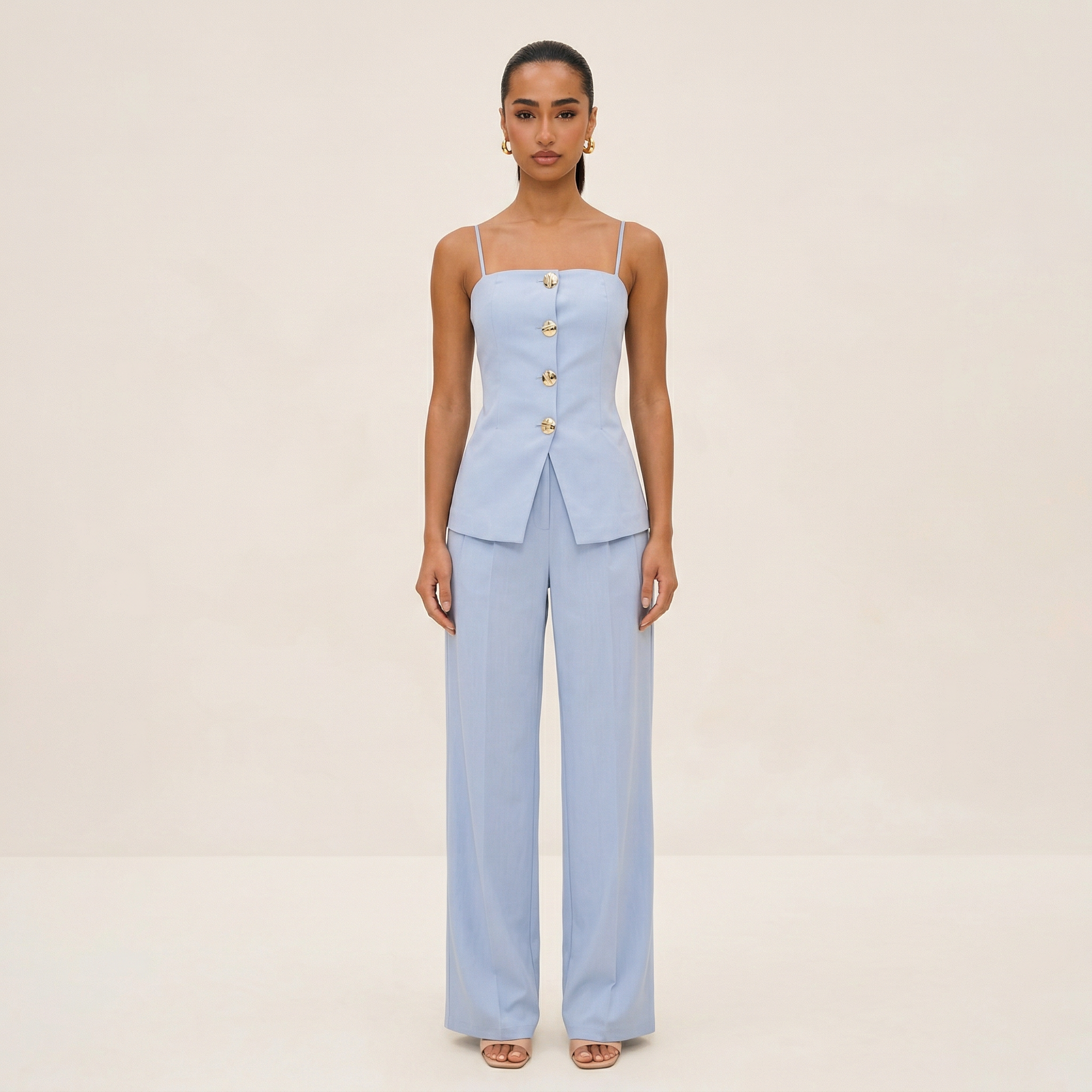 ALWAYS THE STANDARD PANTS SET (LIGHT BLUE)