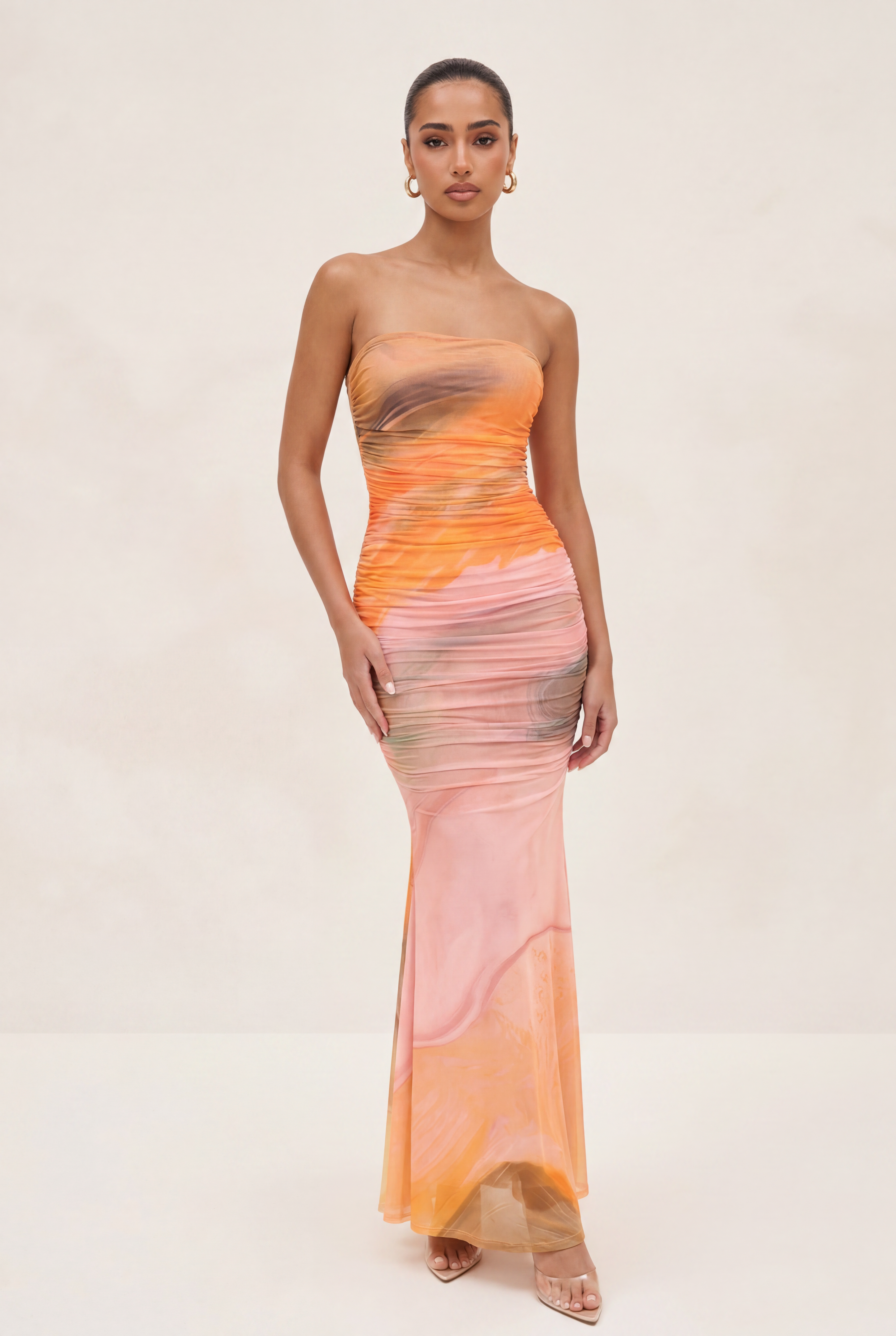 SUNSET MIRAGE MAXI DRESS