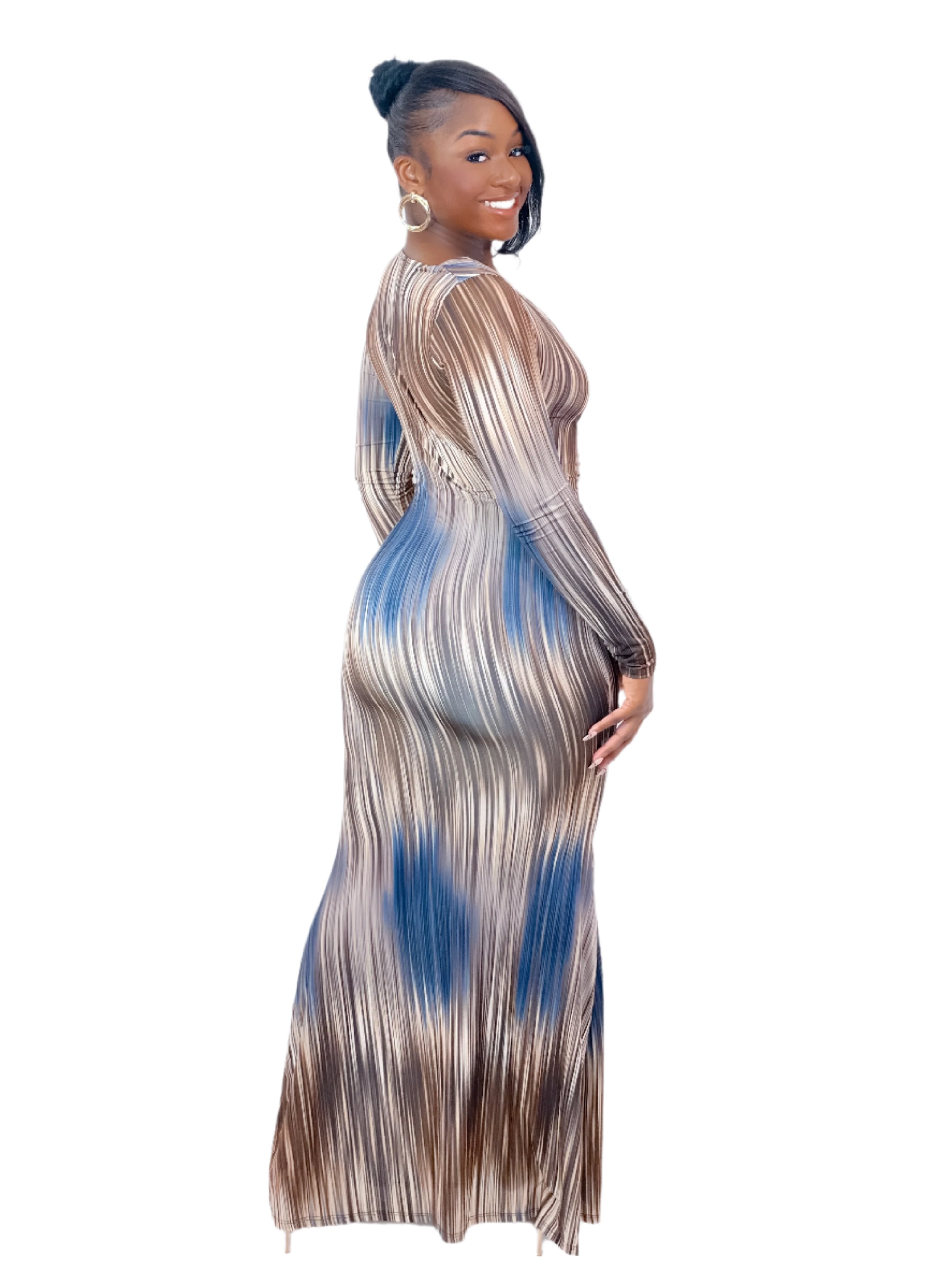 IT GIRL FALL MAXI DRESS (FINAL SALE).