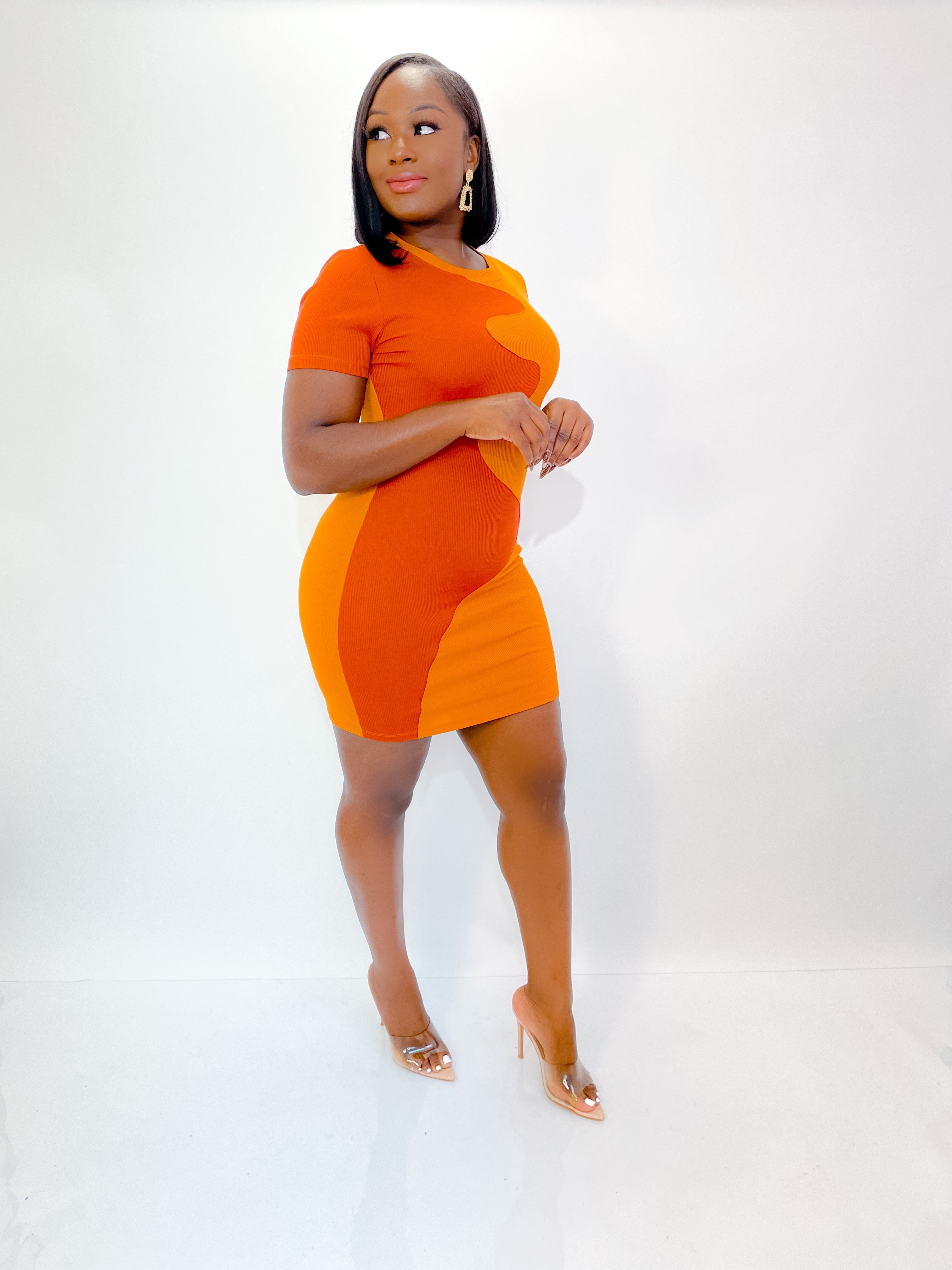 TWO SIDES MINI DRESS (FINAL SALE).