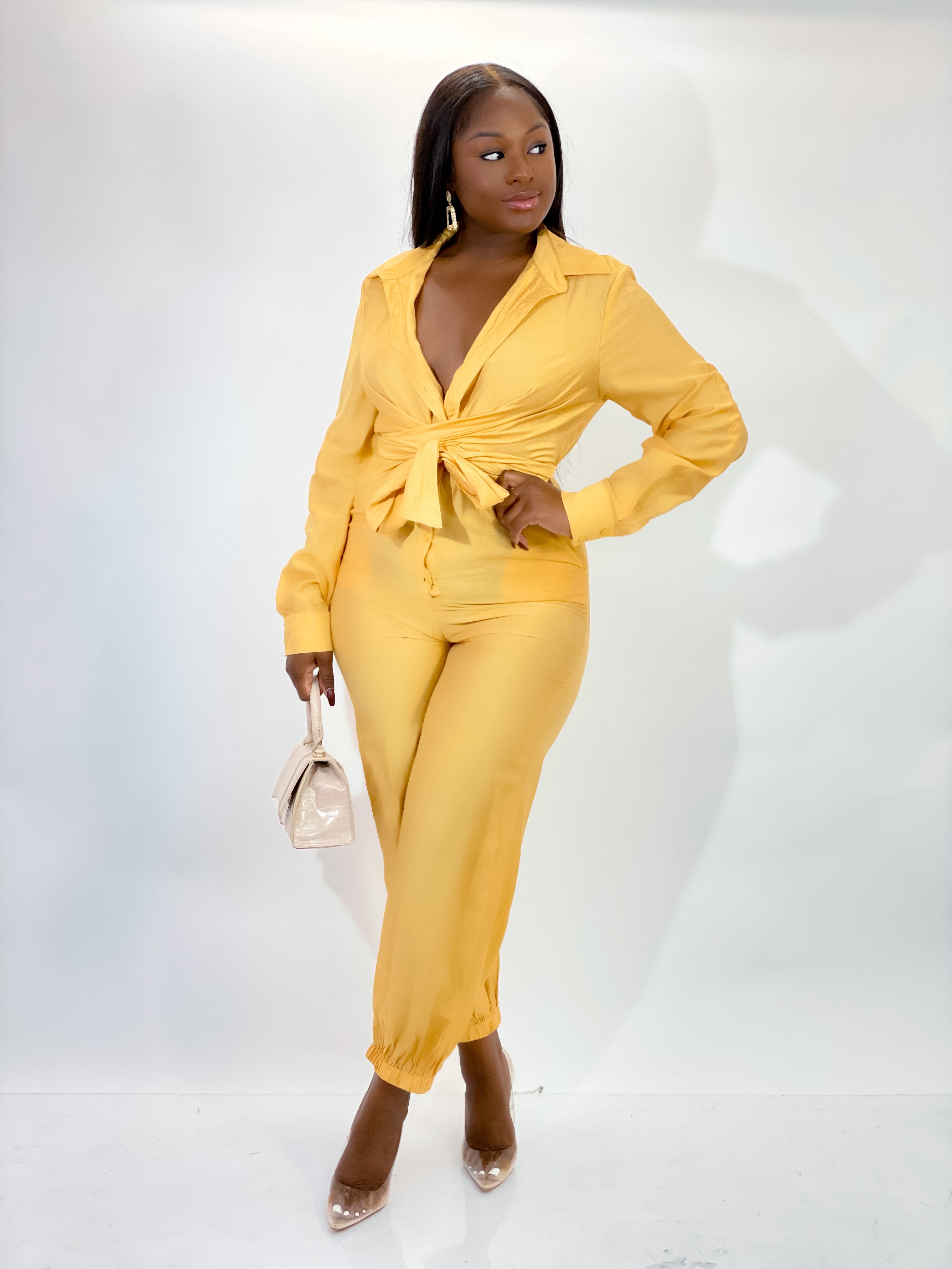 IT'S A WRAP BELTED JUMPSUIT (FINAL SALE)